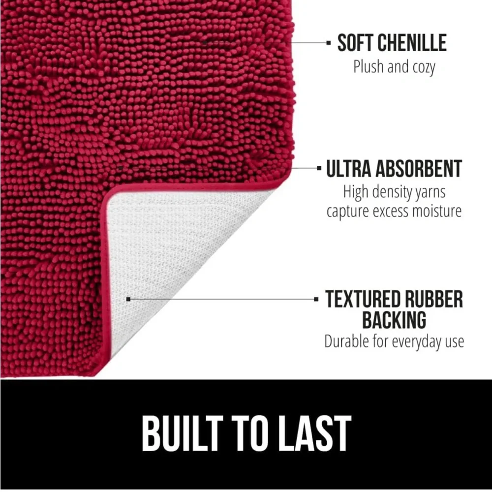 2 pack - 20x30 Gorilla Grip Bath Mats